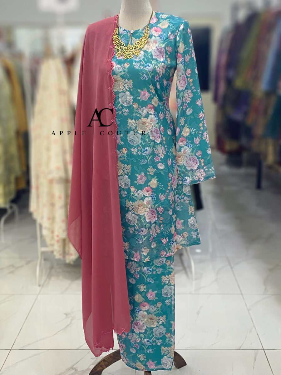 CAMELIA KURUNG MODEN EMBOSS CHIFFON