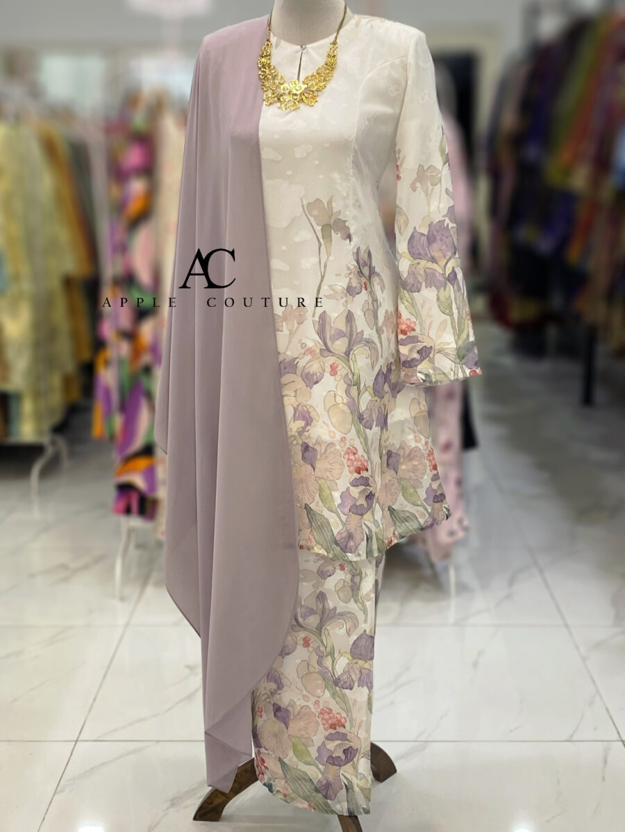 CAMELIA KURUNG MODEN EMBOSS CHIFFON