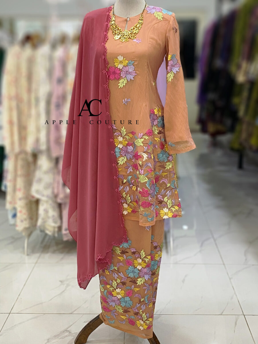 CAMELIA KURUNG MODEN ORGANZA WRINKLES