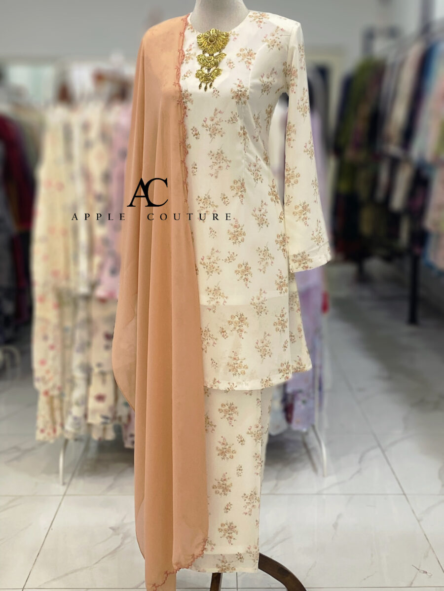 CAMELIA KURUNG PRINTED CHIFFON